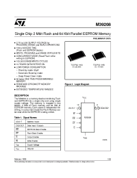 Datasheet M39208-10WNA1T manufacturer STMicroelectronics