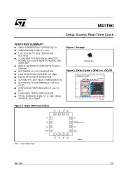 Datasheet M41T60 manufacturer STMicroelectronics