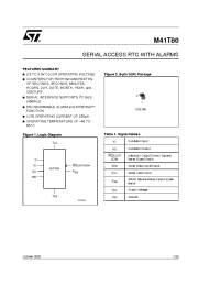 Datasheet M41T80M6 manufacturer STMicroelectronics