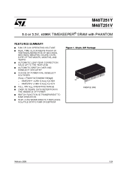Datasheet M48T251V manufacturer STMicroelectronics