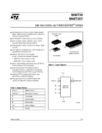 Datasheet M48T35Y-70PC1 manufacturer STMicroelectronics