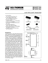 Datasheet M54HC194 manufacturer STMicroelectronics