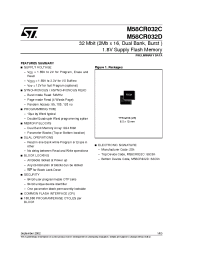 Datasheet M58CR032CZB manufacturer STMicroelectronics