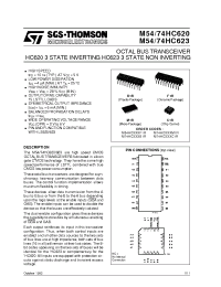 Datasheet M74HC620 manufacturer STMicroelectronics