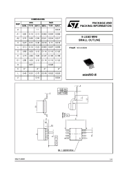Datasheet MINISO-8 manufacturer STMicroelectronics