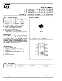 Datasheet S8C5H30L manufacturer STMicroelectronics