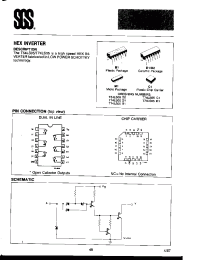 Datasheet T74LS05D2 manufacturer STMicroelectronics