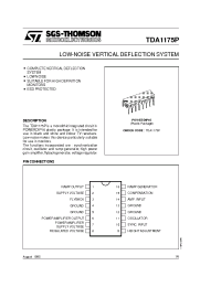 Datasheet TDA1175P manufacturer STMicroelectronics