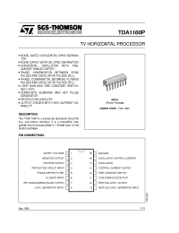 Datasheet TDA1180P manufacturer STMicroelectronics