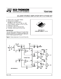 Datasheet TDA7262 manufacturer STMicroelectronics