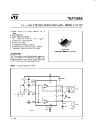 Datasheet TDA7269A manufacturer STMicroelectronics