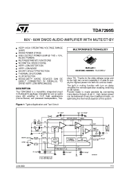 Datasheet TDA7295S manufacturer STMicroelectronics