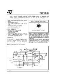 Datasheet TDA7296S manufacturer STMicroelectronics