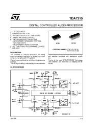 Datasheet TDA7315N manufacturer STMicroelectronics
