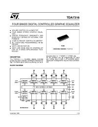 Datasheet TDA7316D manufacturer STMicroelectronics