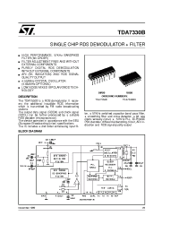 Datasheet TDA7330 manufacturer STMicroelectronics