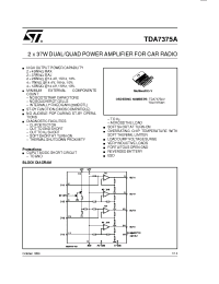 Datasheet TDA7375A manufacturer STMicroelectronics