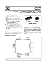 Datasheet TDA7429 manufacturer STMicroelectronics