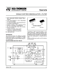 Datasheet TDA7479 manufacturer STMicroelectronics