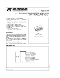 Datasheet TDA8139 manufacturer STMicroelectronics