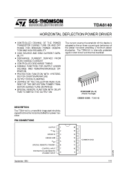 Datasheet TDA8140 manufacturer STMicroelectronics