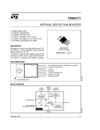 Datasheet TDA8171 manufacturer STMicroelectronics