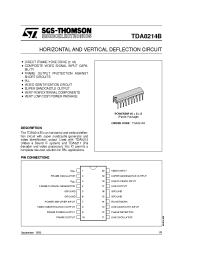 Datasheet TDA8214B manufacturer STMicroelectronics