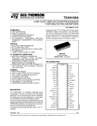 Datasheet TDA9106A manufacturer STMicroelectronics