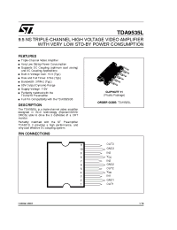 Datasheet TDA9535L manufacturer STMicroelectronics