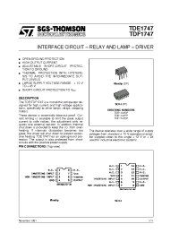 Datasheet TDE1747 manufacturer STMicroelectronics