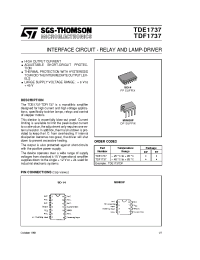 Datasheet TDF1737DP manufacturer STMicroelectronics