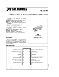 Datasheet TEA2130 manufacturer STMicroelectronics