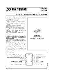 Datasheet TEA2260 manufacturer STMicroelectronics