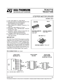 Datasheet TEA3718DP manufacturer STMicroelectronics