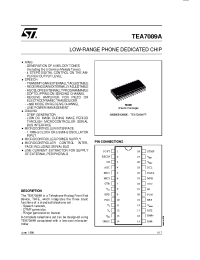 Datasheet TEA7089 manufacturer STMicroelectronics
