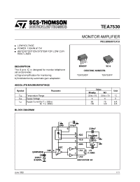 Datasheet TEA7530 manufacturer STMicroelectronics