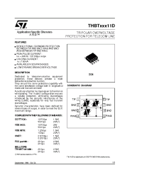 Datasheet THBT20012D manufacturer STMicroelectronics