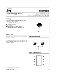Datasheet THBT7011D manufacturer STMicroelectronics