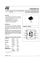 Datasheet THDT651 manufacturer STMicroelectronics