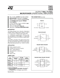 Datasheet TS932B manufacturer STMicroelectronics