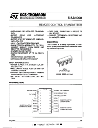 Datasheet UAA4000 manufacturer STMicroelectronics