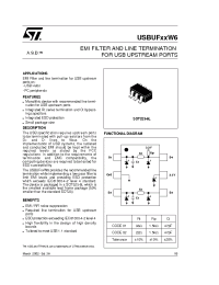 Datasheet USBUF01W6 manufacturer STMicroelectronics