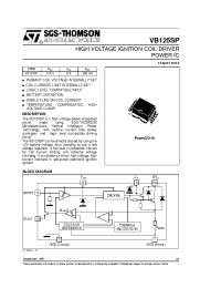Datasheet VB125 manufacturer STMicroelectronics