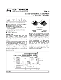 Datasheet VN410 manufacturer STMicroelectronics