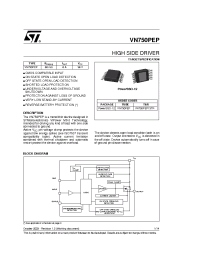 Datasheet VN750PEP manufacturer STMicroelectronics