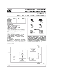Datasheet VNB35NV04 manufacturer STMicroelectronics