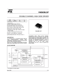 Datasheet VND830LSP manufacturer STMicroelectronics