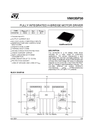 Datasheet VNH3SP30 manufacturer STMicroelectronics
