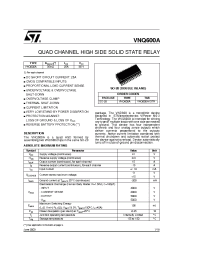 Datasheet VNQ600A manufacturer STMicroelectronics