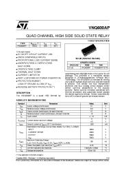 Datasheet VNQ600AP manufacturer STMicroelectronics